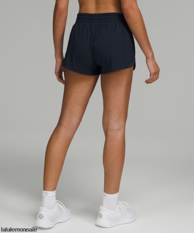 Lululemon Damen DELULU174 | Hotty Hot High-rise Lined Short 25 True Navy